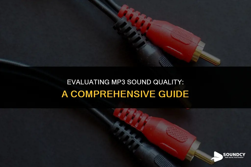 how to test the sound quality of my mp3
