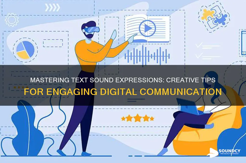 how to text sound expressions