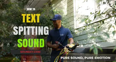 Mastering the Art of Texting Spitting Sounds: Tips and Tricks