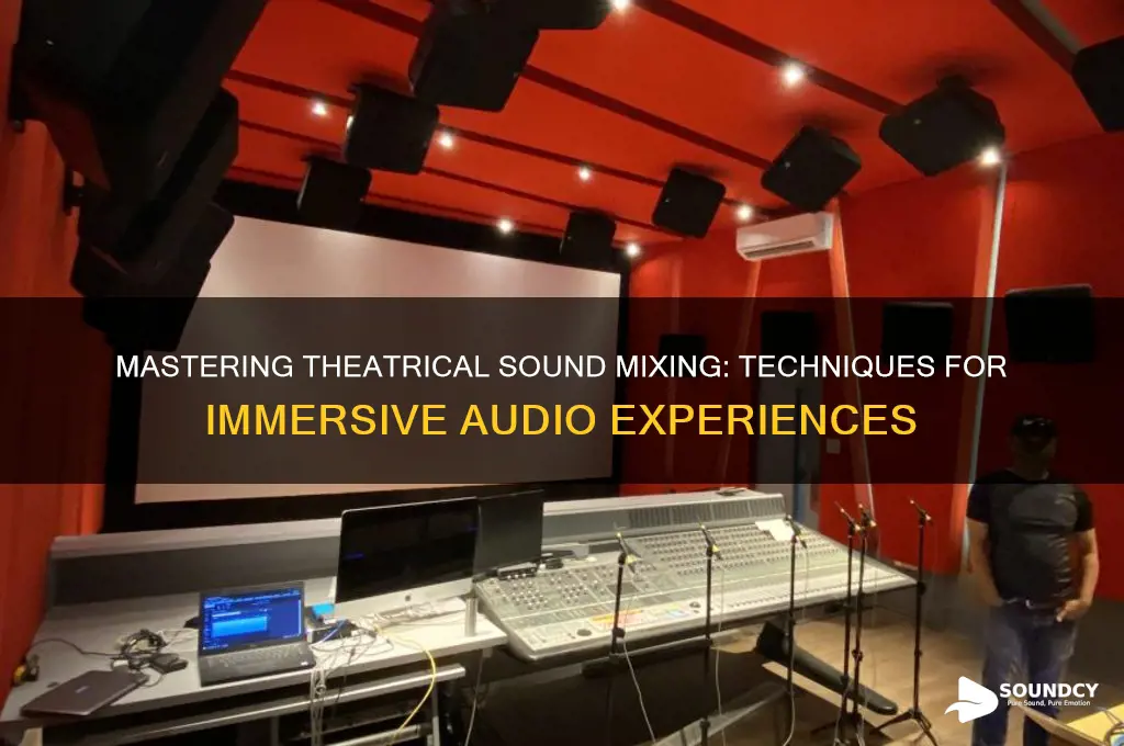 how to theatrical sound mixing