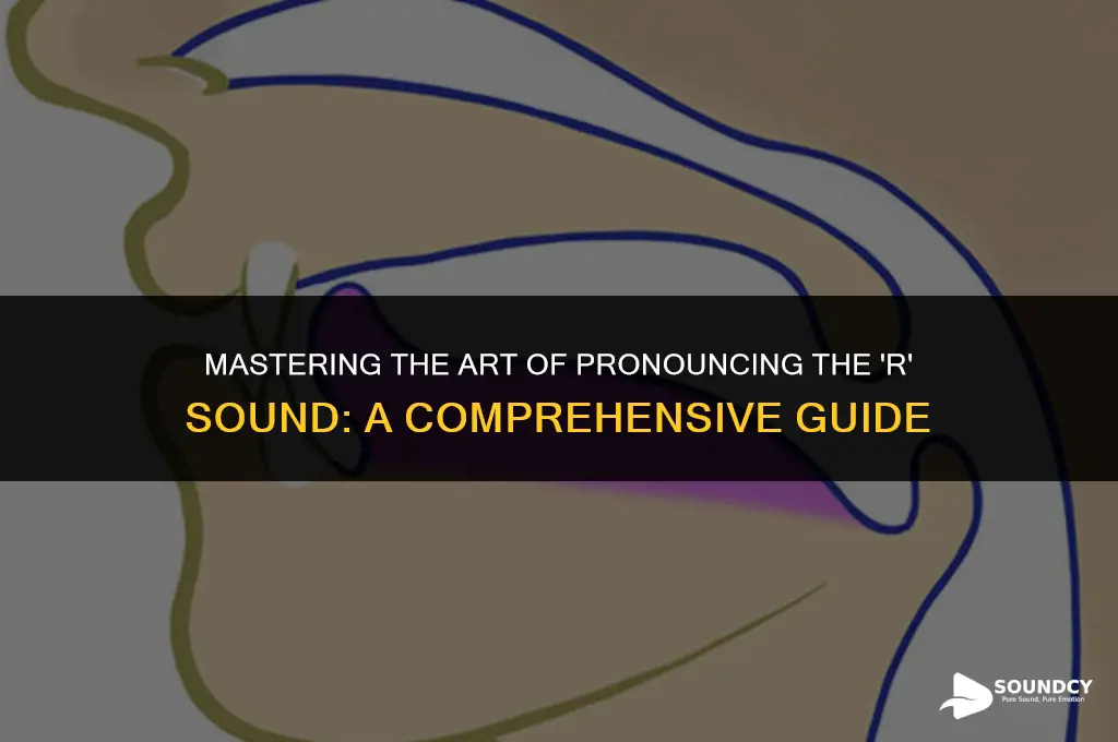 how to train yourself to make an r sound