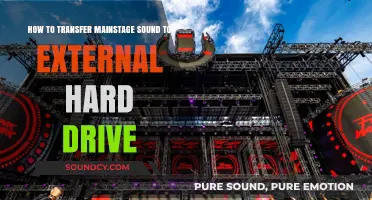 Seamlessly Transfer MainStage Sounds to External Hard Drive