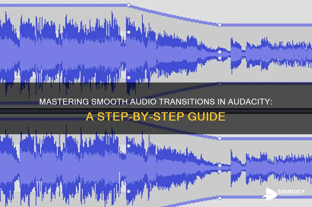 how to transition sound audacity