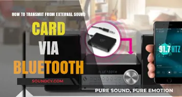 Effortlessly Stream Audio: External Sound Card to Bluetooth Guide