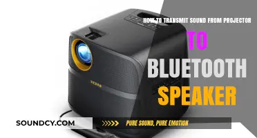 Effortlessly Connect: Projector to Bluetooth Speaker Sound Transmission Guide