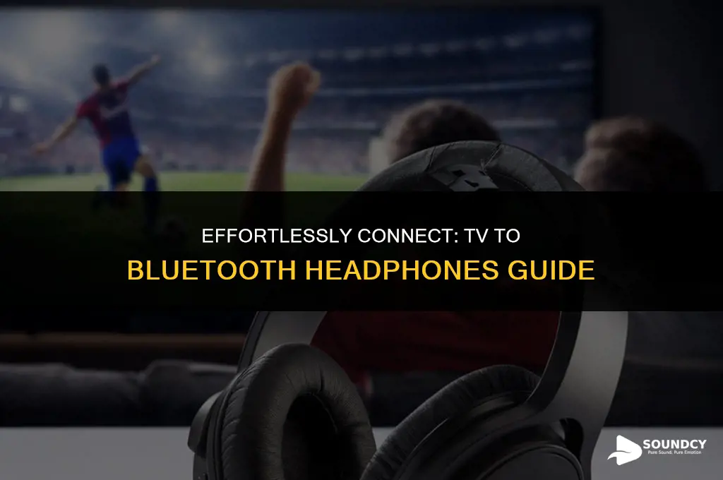 how to transmit sound from tv to bluetooth headphones