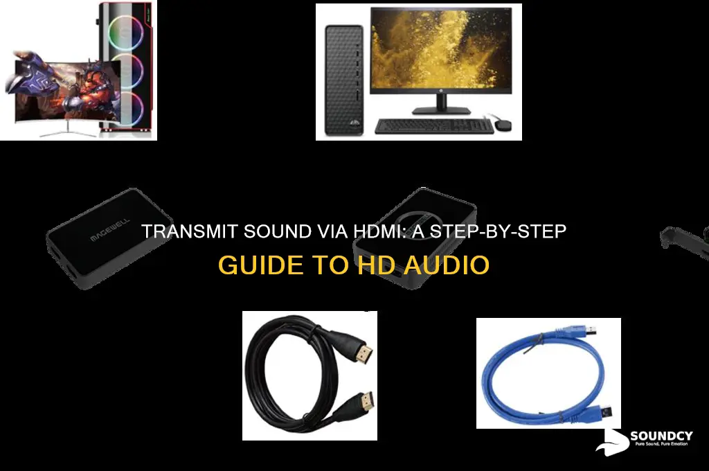 how to transmit sound hdmi