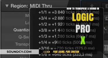 Mastering Sound Transposition in Logic Pro X: A Comprehensive Guide