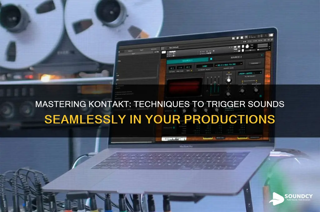 how to trigger sound kontakt