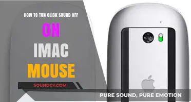 Silencing the Click: A Guide to Turning Off iMac Mouse Sounds