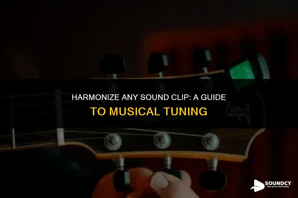 how to tune a sound clip into any note