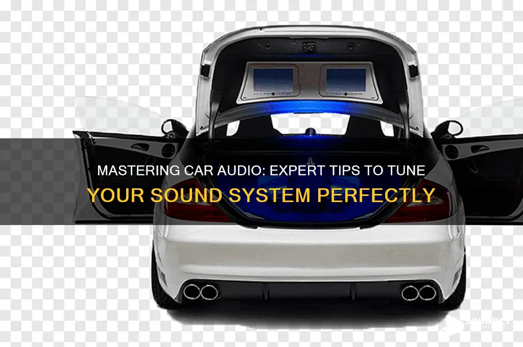 how to tune car sound