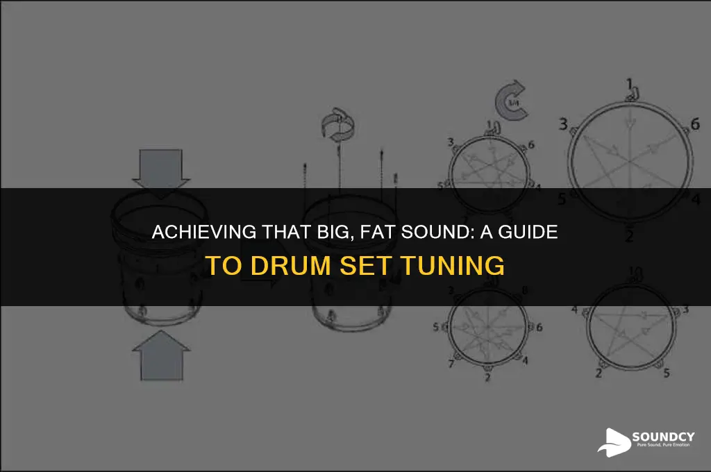 how to tune drum set for big fat sound