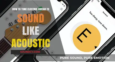 Electric to Acoustic: The Ultimate Guitar Tuning Transformation Guide