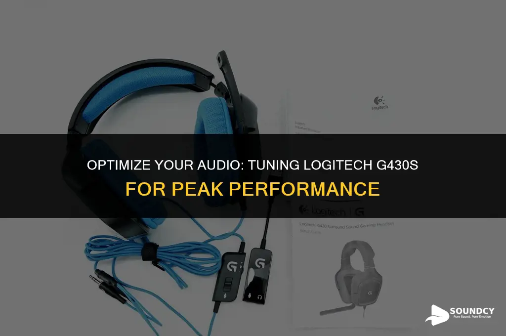 how to tune logitech g430s to sound the best