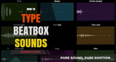 Master Beatboxing: Techniques to Type and Mimic Beatbox Sounds
