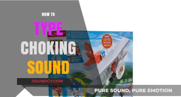 Mastering the Art of Typing Realistic Choking Sounds in Writing
