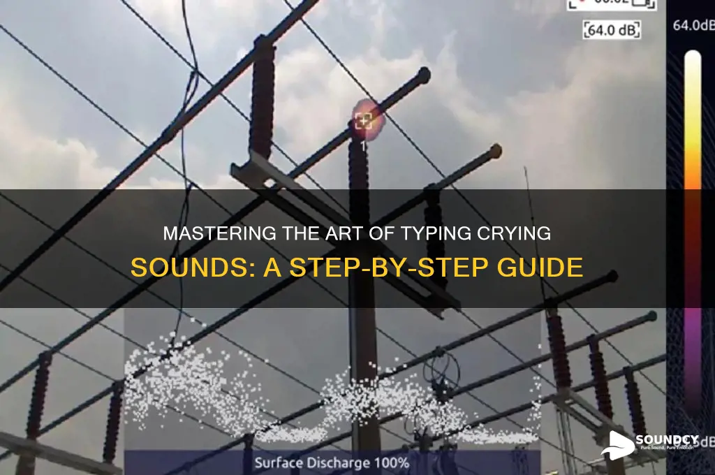 how to type crying sound