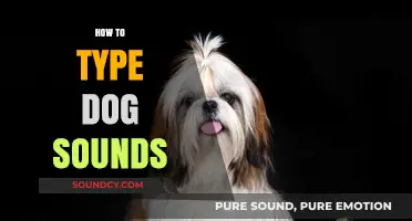 Mastering Dog Sounds: A Guide to Typing Barks, Whines, and Howls