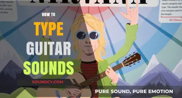 Mastering Guitar Typography: Techniques to Type Authentic Guitar Sounds