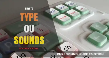 Mastering the Art of Typing 'Ou' Sounds: Tips and Tricks
