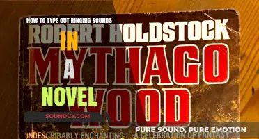 Echoes on the Page: Crafting Ringing Sounds in Your Novel