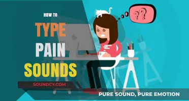 Mastering Pain Sounds: Typing Techniques for Expressing Discomfort Creatively