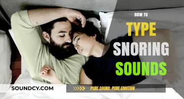 Mastering Snoring Sounds: A Typing Guide for Realistic Effects