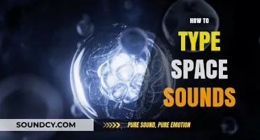 Creating Cosmic Atmospheres: Techniques for Typing and Designing Space Sounds