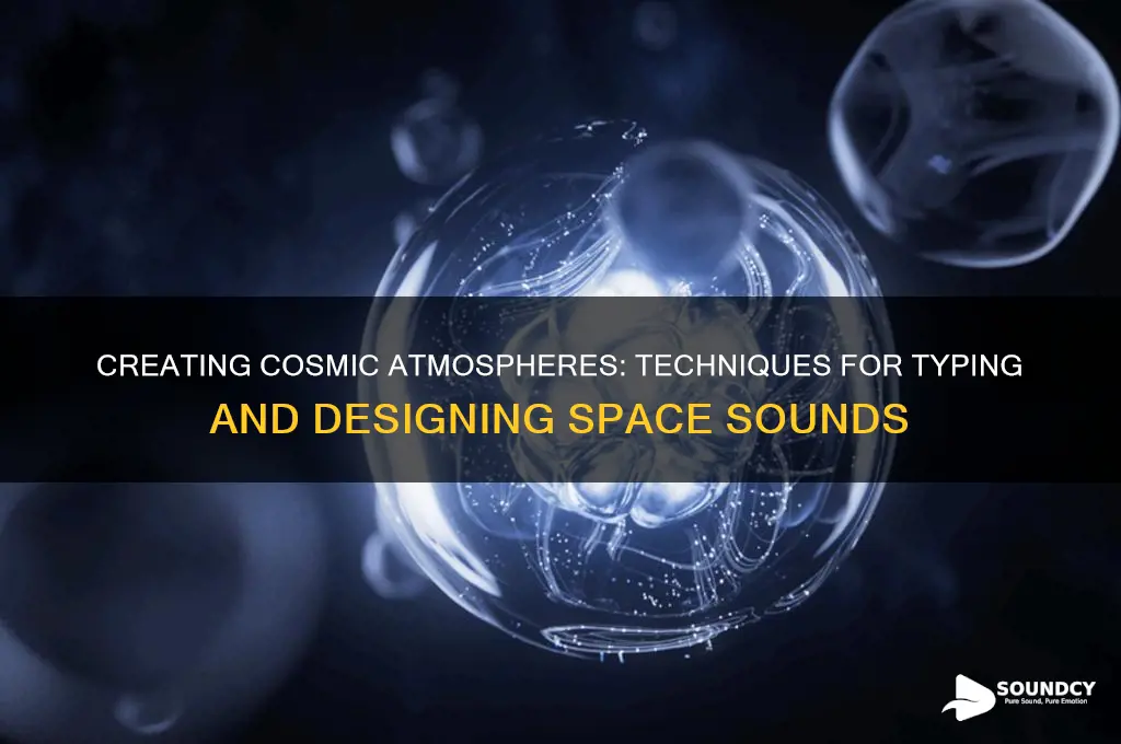 how to type space sounds