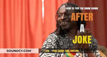 Rhythmic Laughter: Crafting the Perfect Drum Sound for Jokes