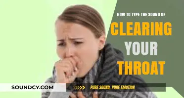 Expressing Throat Clearing Sounds in Writing: A Guide