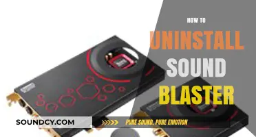 Uninstall Sound Blaster: Step-by-Step Guide for a Clean Removal