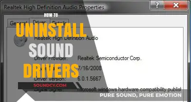 Uninstall Sound Drivers: A Step-by-Step Guide for Smooth Removal