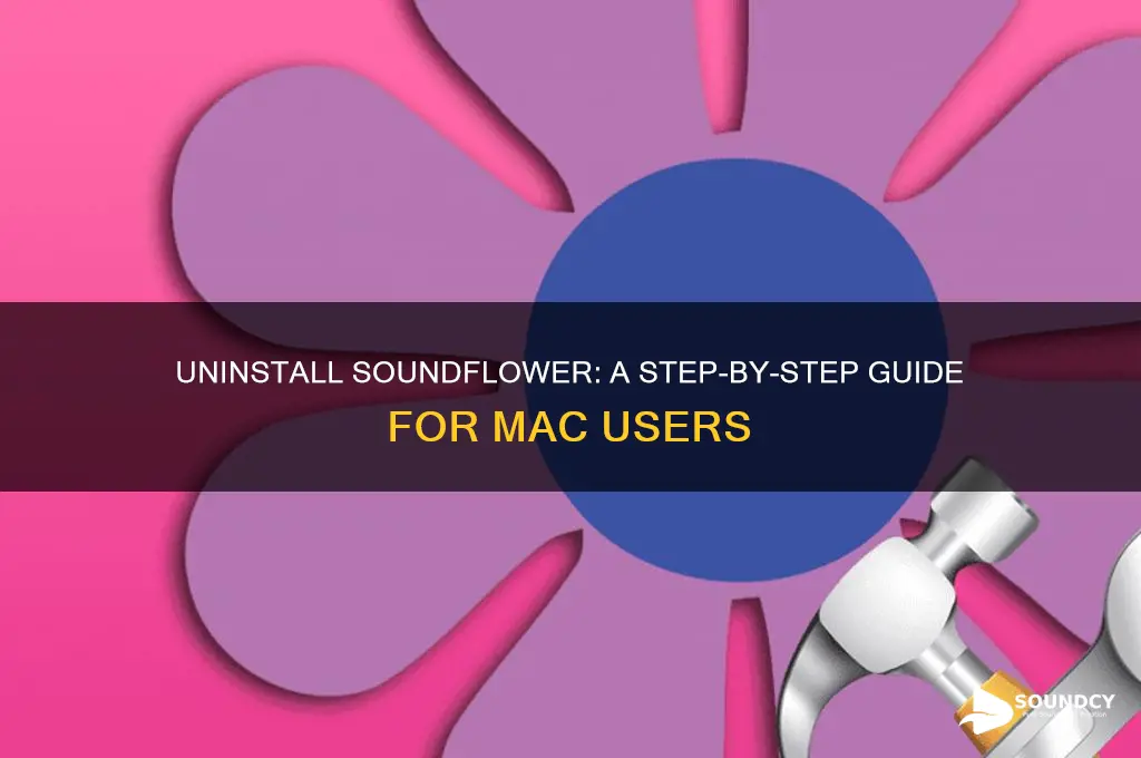 how to uninstall sound flower