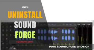 Uninstall Sound Forge: Step-by-Step Guide to Remove the Software