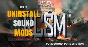 Uninstalling Sound Mods: A Step-by-Step Guide for Clean Removal