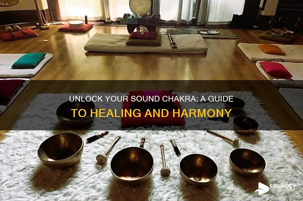 how to unlock sound chakra