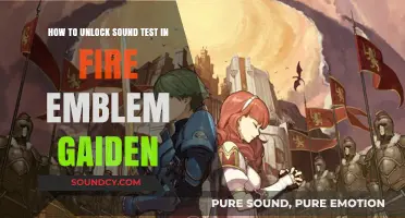 Unveiling the Secret Sounds: A Guide to Fire Emblem Gaiden's Sound Test