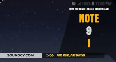 Mastering Silence: A Guide to Unmilling Sounds on Note 9