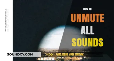 Quick Guide: Unmute All Sounds on Any Device Effortlessly