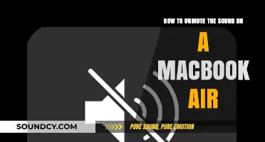 Quick Fix: Unmuting Sound on Your MacBook Air