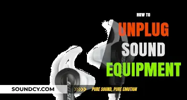 Safely Unplugging Sound Equipment: A Step-by-Step Guide to Prevent Damage