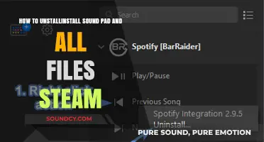 Uninstalling SoundPad and Steam: A Comprehensive Guide