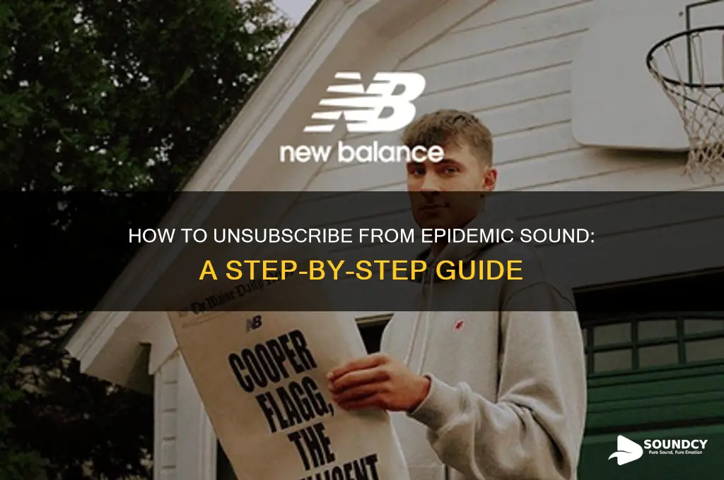 how to unsubscribe epidemic sound