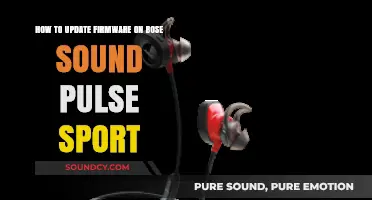 Effortlessly Update Your Bose SoundPulse Sport Firmware: A Step-by-Step Guide