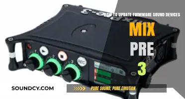Enhance Your Audio Experience: Updating Firmware on MIX-PRE 3 Sound Devices