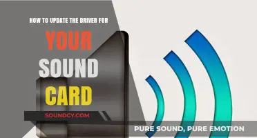 Effortlessly Update Your Sound Card Driver: A Step-by-Step Guide