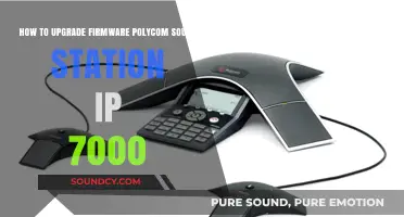 Enhance Your Audio Experience: Upgrading Firmware on Polycom SoundStation IP 7000