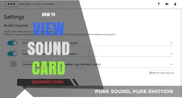 How to Easily View and Check Your Sound Card Settings